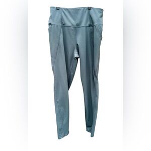 Apana Leggings Cropped Capri Yoga Pants Pockets Size Medium